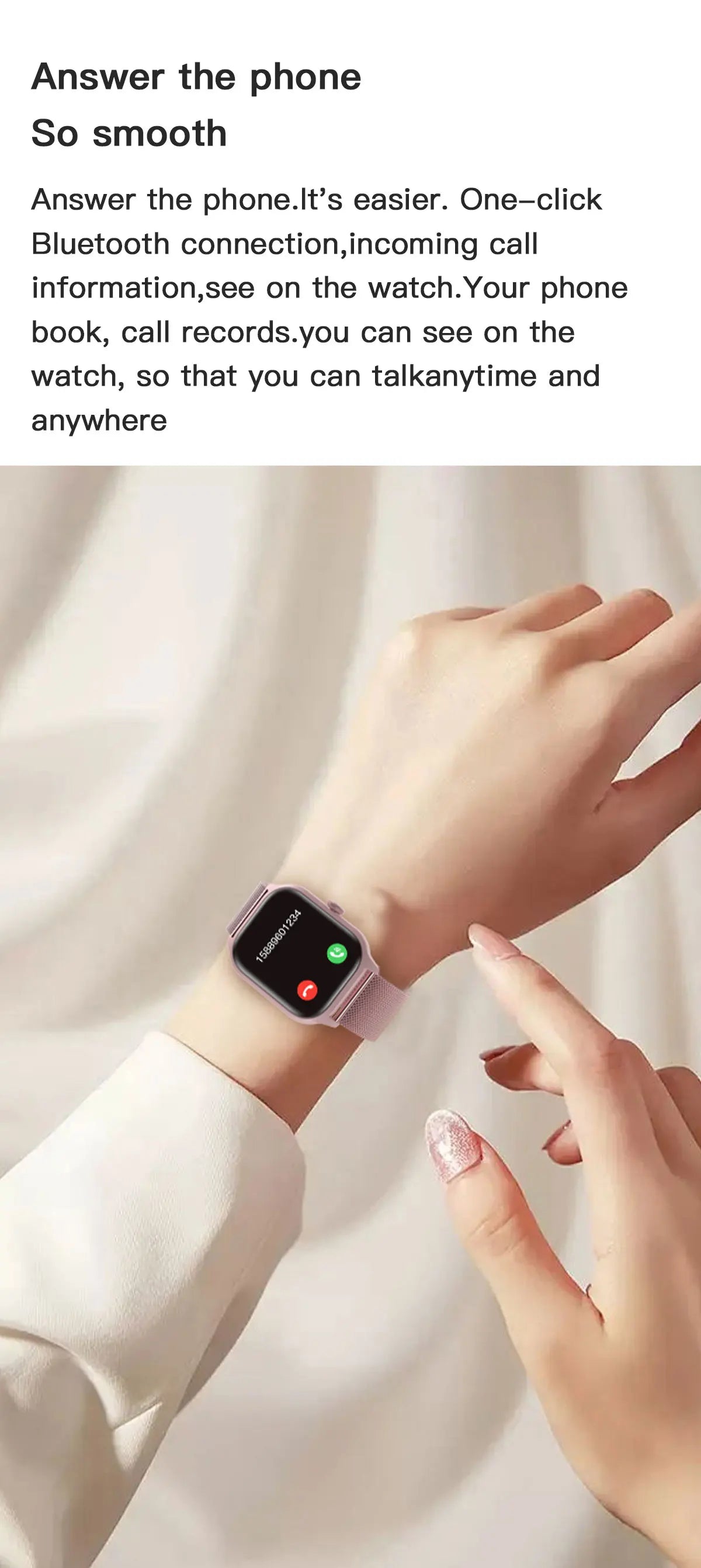 2 em 1 (Relógio smartwhatch + Fone Exclusivo)