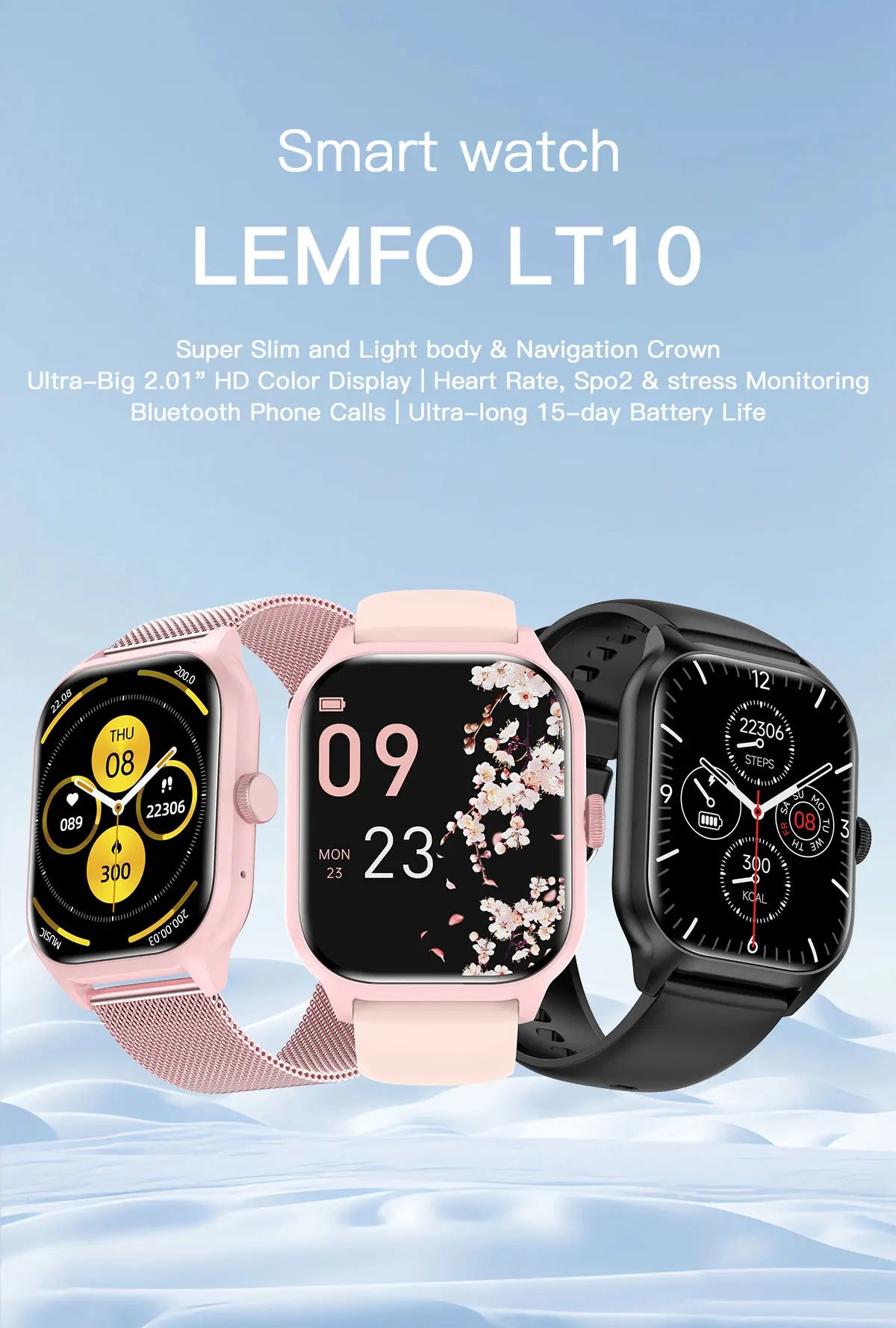 2 em 1 (Relógio smartwhatch + Fone Exclusivo)